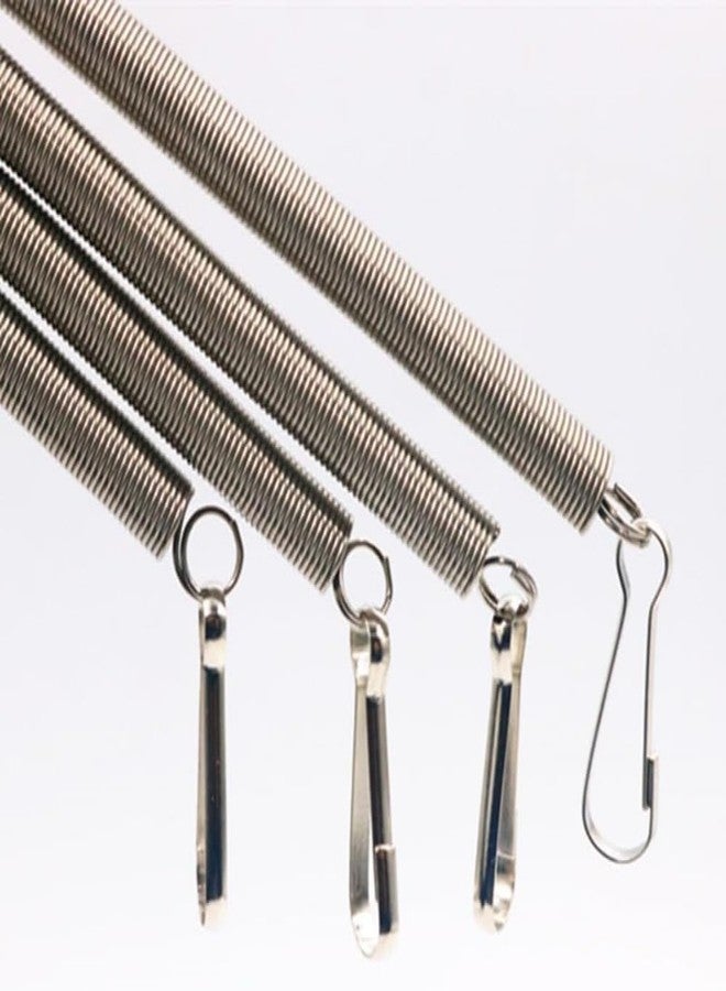 10 قطع زنبركية مع مشبكين، مشابك قفص سلكية لزجاجة مياه الحيوانات الأليفة الصغيرة، مثل الأرانب وخنازير غينيا والهامستر - Image 4